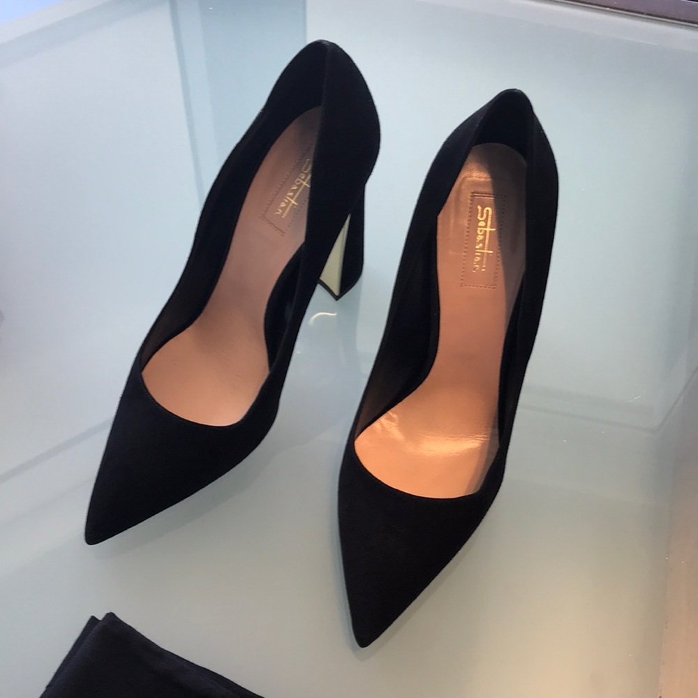 Woman shoes Sebastian size 40 Black